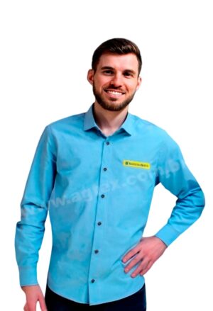 Camisa Slim manga longa