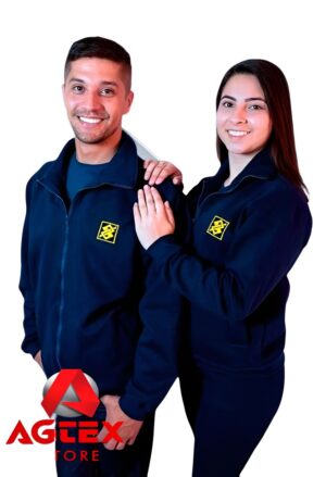 Jaqueta moleton com ziper