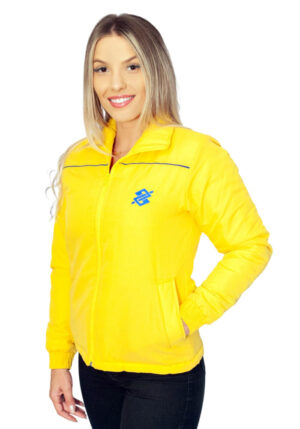 jaqueta feminina estofada de microfibra